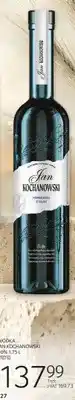 Selgros Wódka Jan Kochanowski 40% oferta