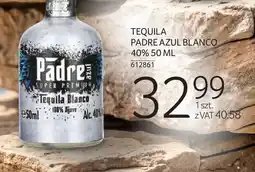 Selgros Tequila Padre Azul Blanco 40% oferta