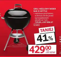 Selgros Grill węglowy Weber Bar-B-Kettle oferta