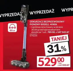 Selgros Odkurzacz bezprzewodowy pionowy Bissell 4090N oferta