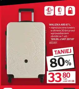 Selgros Walizka ABS oferta