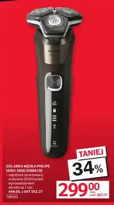 Selgros Golarka męska Philips seria 5000 S5886/30 oferta