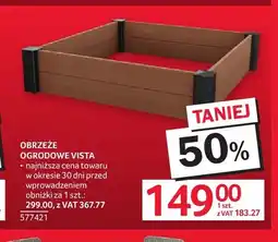 Selgros Obrzeże ogrodowe Vista oferta
