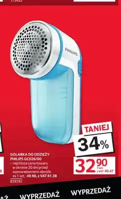 Selgros Golarka do odzieży Philips GC026/00 oferta