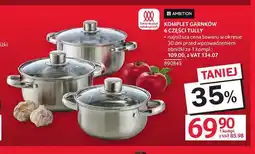 Selgros Komplet garnków Ambition Tully 6 części oferta