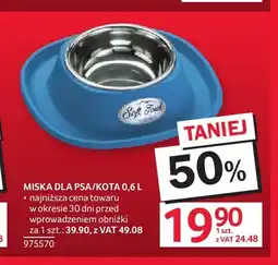 Selgros Miska dla psa i kota oferta