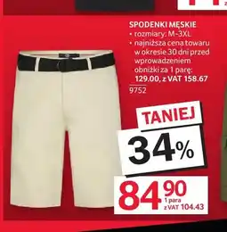 Selgros Spodenki męskie oferta