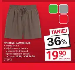 Selgros Spodenki damskie oferta