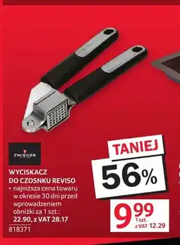Selgros Wyciskacz do czosnku Reviso Zwieger oferta