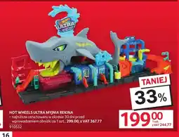 Selgros Tor samochodowy Hot Wheels Ultra Myjnia Rekina oferta