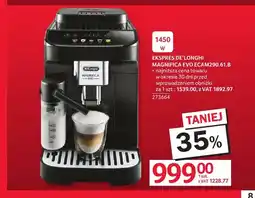Selgros Ekspres do kawy De'Longhi Magnifica Evo ECAM290,61.B oferta