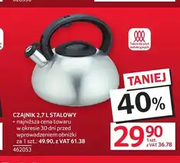 Selgros Czajnik stalowy oferta