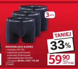 Selgros Bokserki Jack & Jones 3-pak oferta