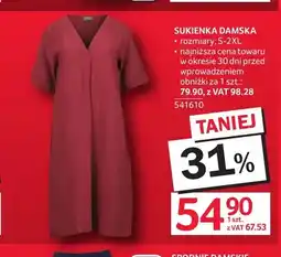 Selgros Sukienka damska oferta