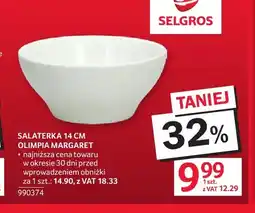 Selgros Salaterka 14 cm Olimpia Margaret oferta