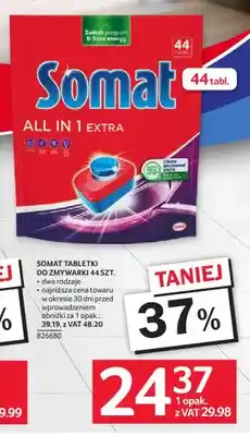 Selgros Tabletki do zmywarki Somat oferta