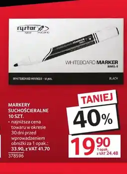 Selgros Markery suchościeralne Rystor 10-pak oferta