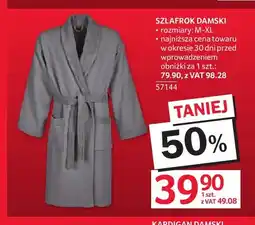 Selgros Szlafrok damski oferta