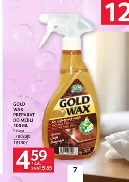 Selgros Preparat do pielęgnacji mebli Gold Wax oferta
