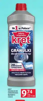 Selgros Granulki do udrożniania rur Kret oferta