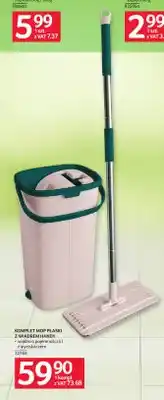 Selgros Komplet mop płaski z wiadrem Handy oferta