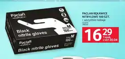 Selgros Rękawice nitrylowe Paclan oferta