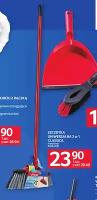 Selgros Szczotka uniwersalna 2 w 1 Classica Vileda oferta