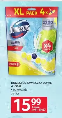 Selgros Zawieszka do WC Domestos 4-pak oferta