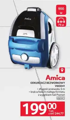 Selgros Odkurzacz bezworkowy Amica VM3041 oferta
