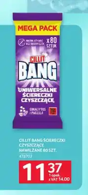 Selgros Ściereczki czyszczące nawilżane Cillit Bang oferta