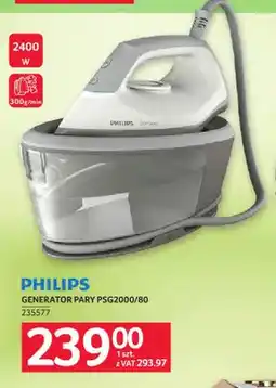 Selgros Generator pary Philips PSG2000/80 oferta