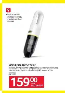 Selgros Odkurzacz ręczny Kärcher Cvh 2 oferta
