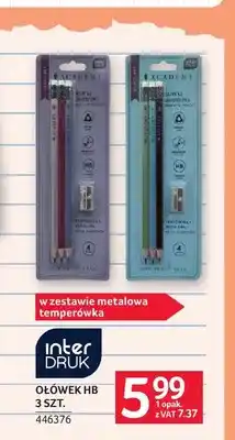 Ołówek HB Interdruk 3-pak