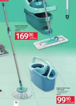 Selgros Komplet mop Clean Twist Ergo Leifheit oferta