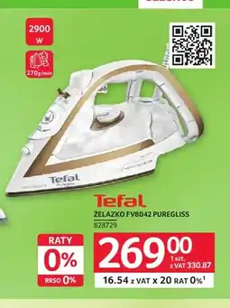 Selgros Żelazko Tefal FV8042 Puregliss oferta