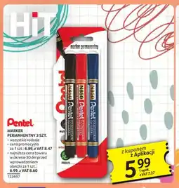 Selgros Marker permanentny Pentel 3-pak oferta