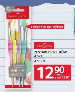 Selgros Zestaw pędzelków z miękkim uchwytem Faber-Castell oferta
