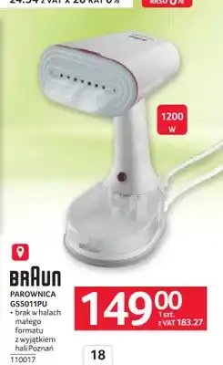 Selgros Parownica Braun GS5011PU oferta