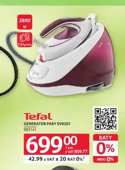 Selgros Generator pary Tefal SV9201 oferta