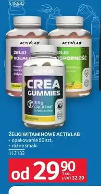 Selgros Żelki witaminowe Kolagen Activlab oferta