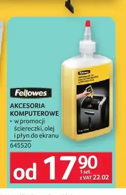 Selgros Ściereczki Fellowes oferta