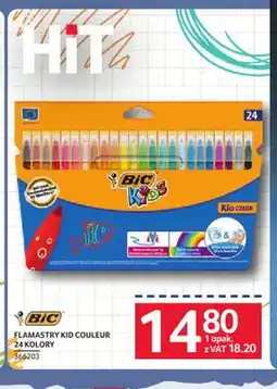 Selgros Flamastry BIC Kid Couleur 24 kolory oferta