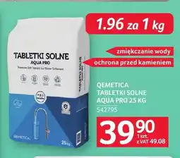 Selgros Tabletki solne Qemetica Aqua Pro oferta