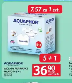 Selgros Wkłady filtrujące Aquaphor Maxfor+ 6-pak oferta