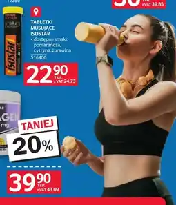 Selgros Tabletki musujące Isostar pomarańcza oferta