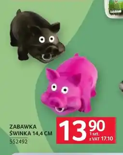 Selgros Zabawka świnka 14,4 cm oferta