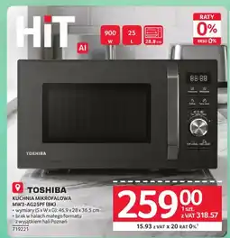 Selgros Kuchnia mikrofalowa Toshiba MW3-AG25PF (BK) oferta