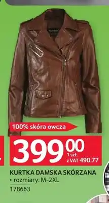 Selgros Kurtka damska skórzana oferta