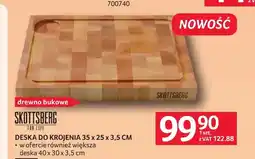 Selgros Deska do krojenia 35x25x3,5 cm Skottsberg oferta