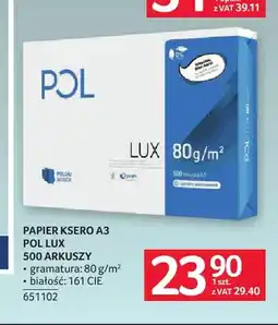 Selgros Papier ksero A3 Pol Lux oferta